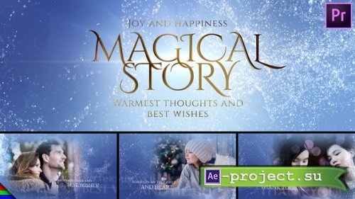 Videohive - Christmas Slideshow | Magical Story - 55465243 - Premiere Pro Templates