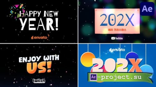 Videohive - New Year Typography for After Effects - 55431472 - Project for After Effects