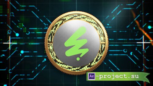 Videohive - Digital Currency Logo - 55521961 - Project for After Effects