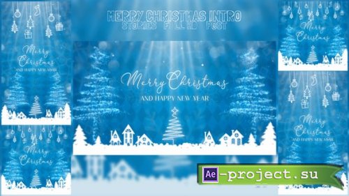 Videohive - Christmas Intro I Christmas Text Opener - 55521517 - Project for After Effects