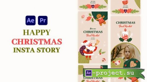 Videohive - Christmas Food Market Instagram Story - 55504982 - Project for After Effects