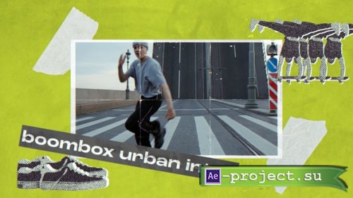 Videohive - Boombox - Urban Intro - 55517317 - Project for After Effects