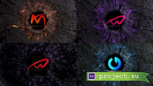 Videohive - Fiery Explosion Unveil - 55561531 - Project for After Effects