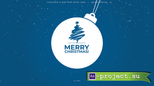 Videohive - Christmas & New Year Intro Logo - 39670850 - Project for After Effects