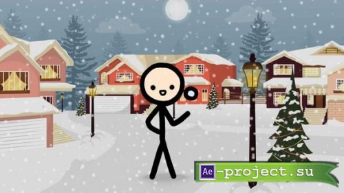 Videohive - Christmas Logo Reveal 02 - 55536449 - Project for After Effects