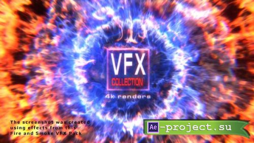 Videohive - AE VFX Hub - Fire and Smoke Effects (User Favorites) - 54072901 - Project for After Effects