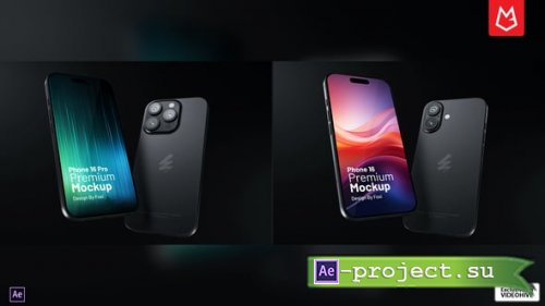 Videohive - App Promo Mockup Phone 16 Pro - 54473398 - Project for After Effects