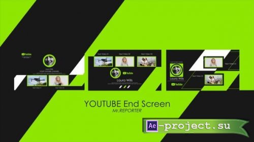 Videohive - Youtube Channel End Screen Ver 5 - 55569888 - Project for After Effects