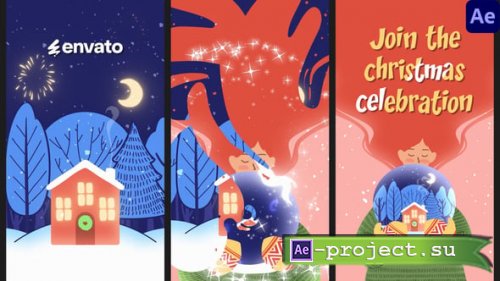 Videohive - Christmas Snow Globe for After Effects - 55520660 - Project for After Effects