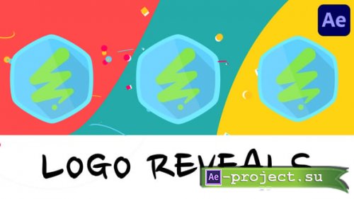 Videohive - Colorful Logo Reveal Pack for After Effects - 55536102 - Project for After Effects