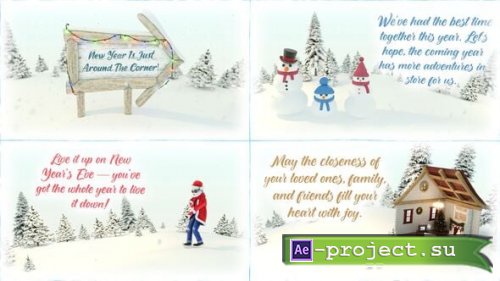 Videohive - New Year Wishes And Greetings - 55580527 - Project for After Effects