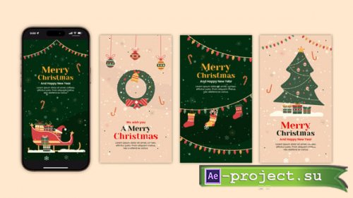 Videohive - Merry Christmas Season Instagram Stories - 55580267 - Project for After Effects