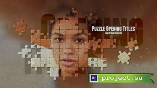 Videohive - Puzzle Opening Titles - 55580248 - Project for After Effects