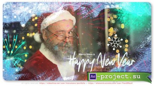 Videohive - Happy New Year - Holidays Slideshow - 55395579 - Project for After Effects