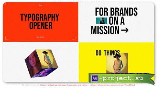 Videohive - Smart Typography Opener - 55608726 - Project for After Effects