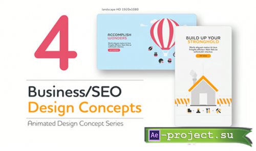 Videohive - Business and SEO Design Concept  - Project for After Effects