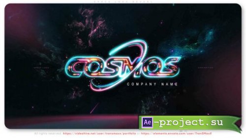 Videohive - Space Logo Reveal - 55566156 - Project for After Effects