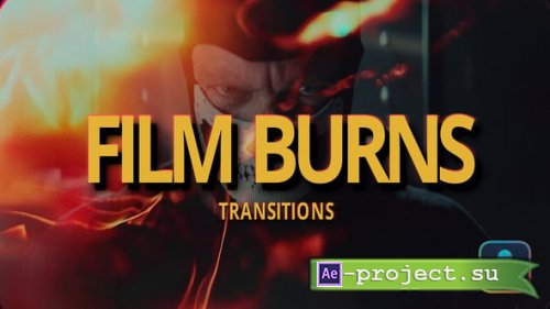 Videohive - Film Burn Transitions for Davinci - 554877966 - DaVinci Resolve Templates