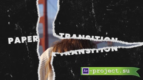 Videohive - Paper Transitions - 55597056 - Project for After Effects