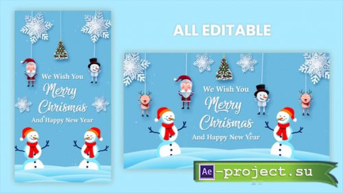 Videohive - Merry Christmas - 55580544 - Project for After Effects