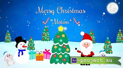 Videohive - Merry Christmas Greeting 55762522 - Project For Final Cut & Apple Motion