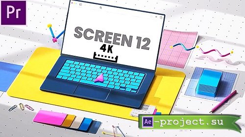 3D Screens Promo 1600686 - Premiere Pro Templates