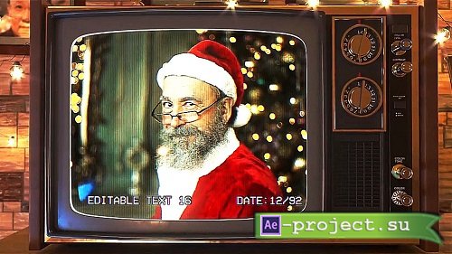 Old TV Winter Slideshow 345379 - After Effects Templates