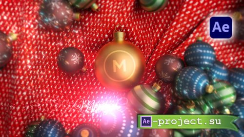 Videohive - Christmas Ornament Logo Reveal - 55625196 - Project for After Effects