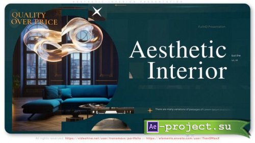 Videohive - Aesthetic Interior Presentation - 55638240 - Project for After Effects