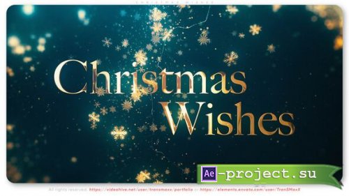 Videohive - Christmas Wishes - 55622179 - Project for After Effects