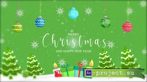 Videohive - Christmas Intro I Christmas Opener - 55620390 - Project for After Effects