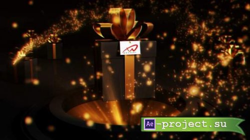 Videohive - Golden Gift Unveil - 55624804 - Project for After Effects