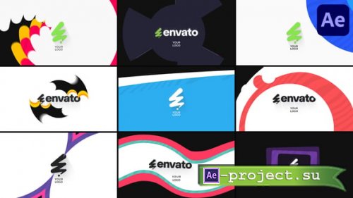 Videohive - Stylish Logo Transitions for After Effects - 55654668 - Project for After Effects