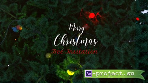 Videohive - Christmas Tree Invitation - 55620341 - Project for After Effects