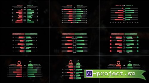 Videohive - Comparison Chart - 55653777 - Project for After Effects