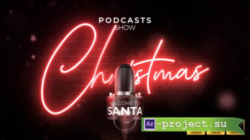 Videohive - Christmas Podcast Show Opener - 55647467 - Project for After Effects