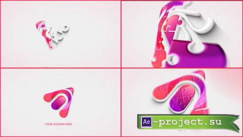 Videohive - Puzzle Logo Reveal - 55652588 - Project for After Effects