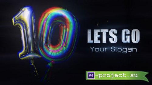 Videohive - Countdown Balloon - 54908114 - Project for After Effects