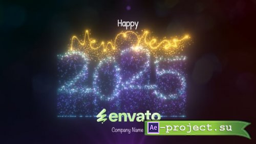 Videohive - 2025 Happy New Year - 55686094 - Project for After Effects