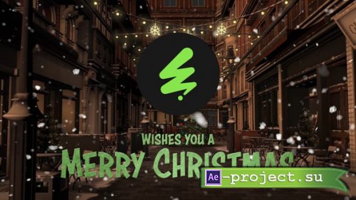 Videohive - Merry Christmas (logo reveal) - 55674594 - Project for After Effects