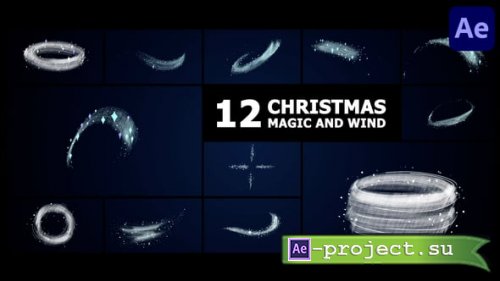 Videohive - Christmas Snow Swirls | After Effects - 55691278 - Project for After Effects