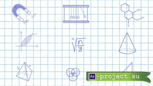 Videohive - Hand Drawn Education Elements - 39186185 - Project for After Effects