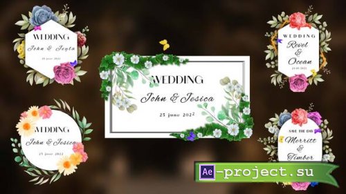 Videohive - Romantic Floral Titles - 39360930 - Project for After Effects