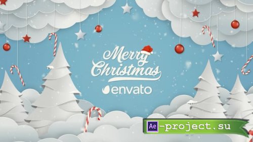 Videohive - Christmas Logo Winter Snow - 24978089 - Project for After Effects