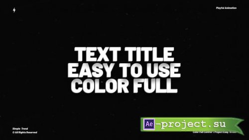 Videohive - Text Animation | After Effects - 55703304 - Project for After Effects