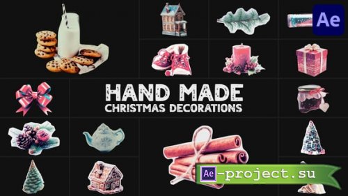 Videohive - Hand Made Christmas Decorations | After Effects - 55692449 - Project for After Effects