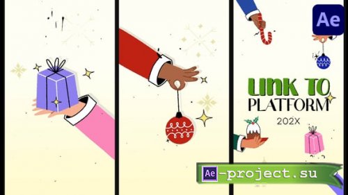 Videohive - New Year Things Typography Stories for After Effects - 55707842 - Project for After Effects