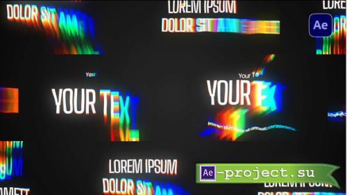 Videohive - RGB Text Animation - 55204470 - Project for After Effects