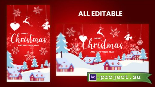 Videohive - Christmas Intro I Christmas Opener - 55698657 - Project for After Effects