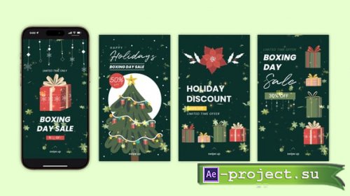 Videohive - Boxing Day Sale Instagram Story - 55716676 - Project for After Effects